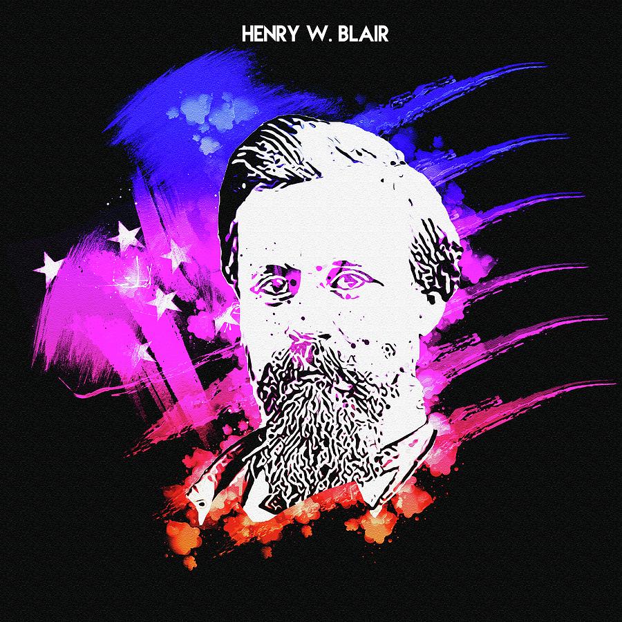 Henry W Blair Digital Art by Walter Florine - Fine Art America