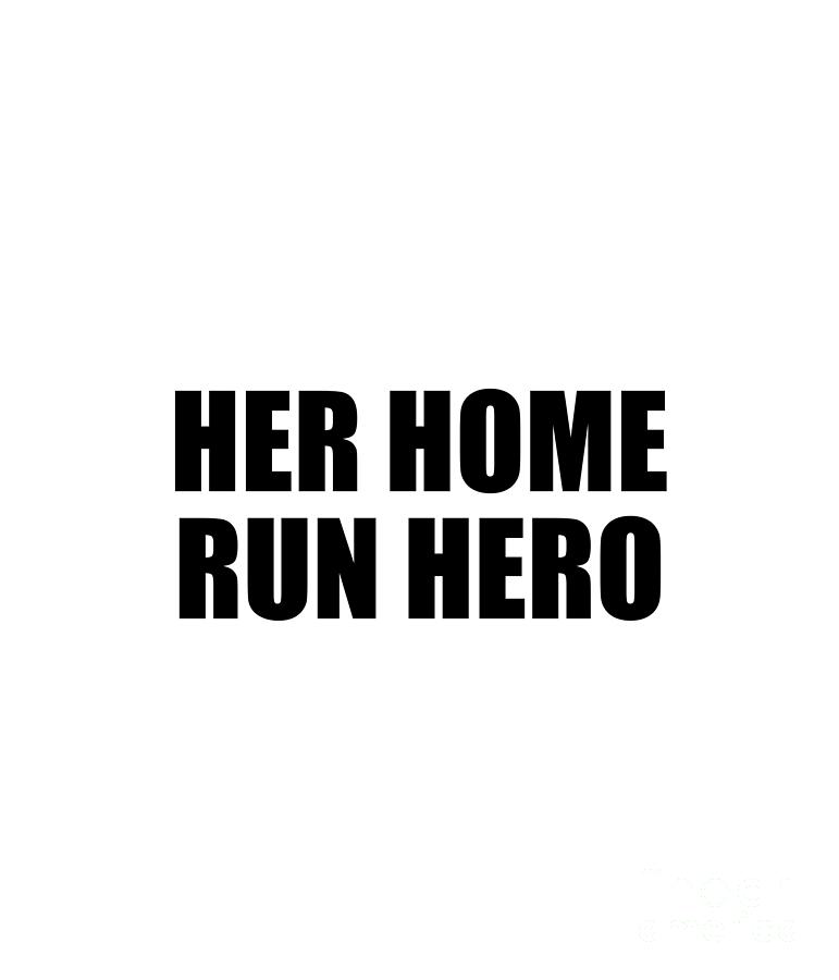 Boyfriend Digital Art - Her Home Run Hero by Jeff Creation