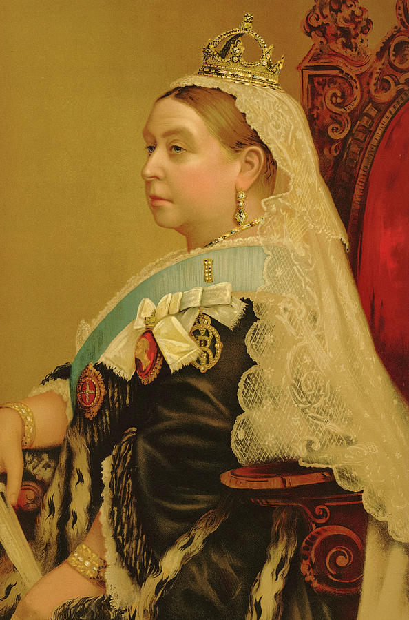 EMPRESS OF INDIA ART PRINT QUEEN VICTORIA TOO ! NOW AVAILABLE AS CANVAS PRINT 