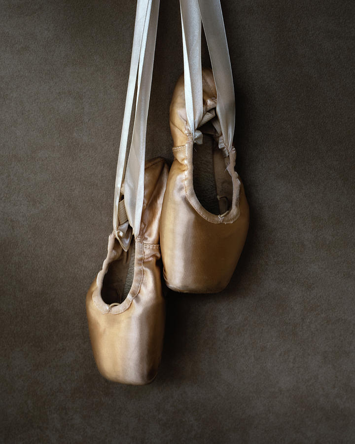 Her Pointe Shoes Photograph by Laura Fasulo
