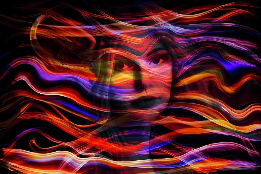 Her Radiant Aura Digital Art by Peggy Collins