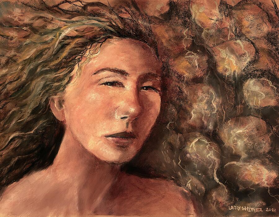 Her Stillness Speaks Painting by Larry Whitler Her Stillness Speaks Painting by Larry Whitler