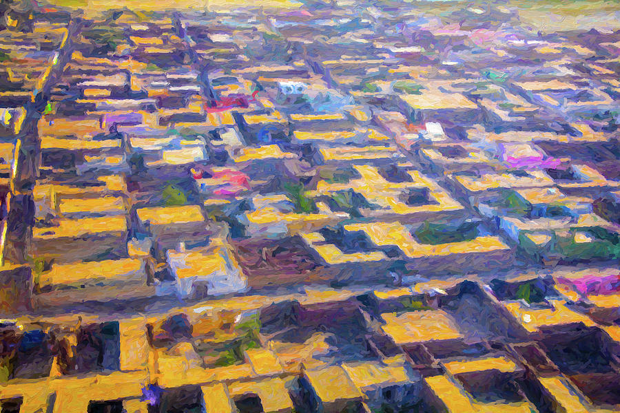 Herat Rooftops Abstract Photograph by SR Green