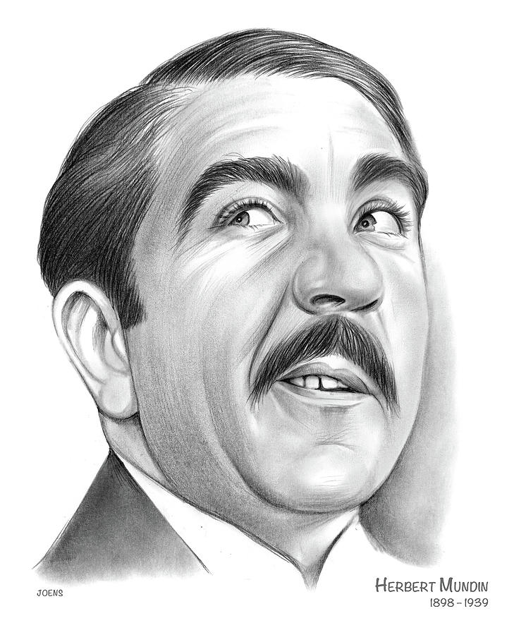 Herbert  Drawing by Greg Joens