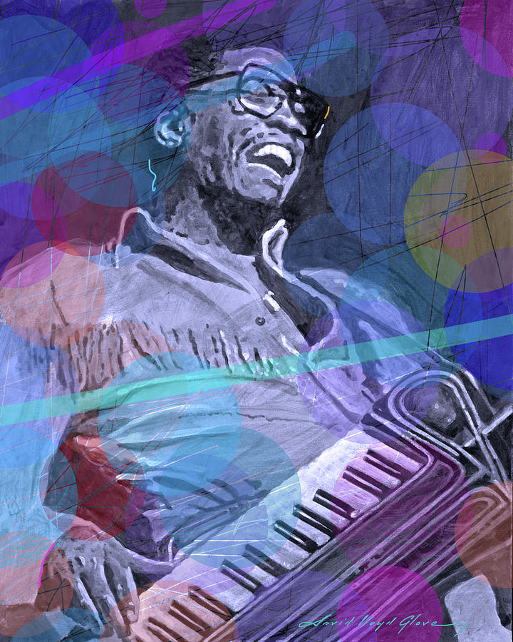 Herbie Hancock Painting by David Lloyd Glover