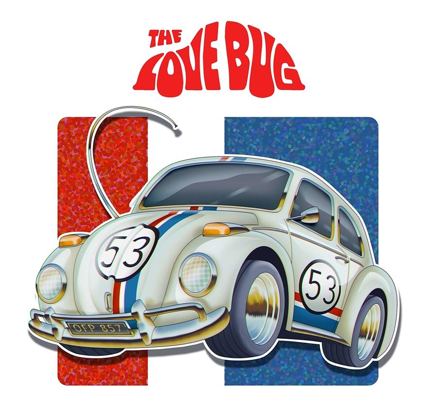Herbie the love Bug Poster Digital Art by Maria Sanchez Pixels