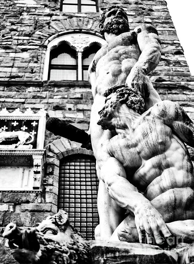 Hercules Statue in Florence Photograph by John Rizzuto