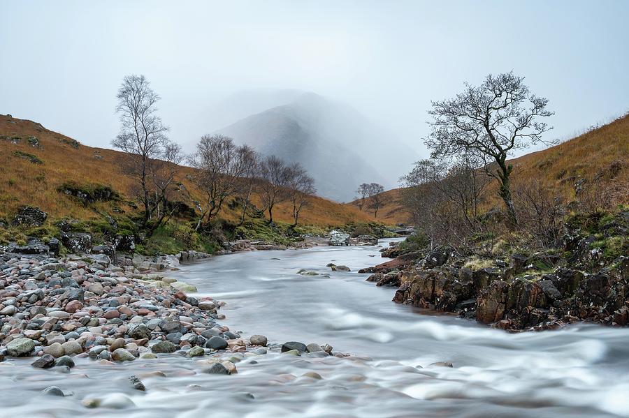 Here Comes The Rain, Glen Etive, Scotland, UK Photograph by Sarah Howard