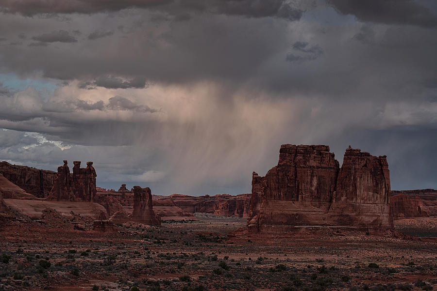 Here Comes The Rain Photograph by Robert Fawcett