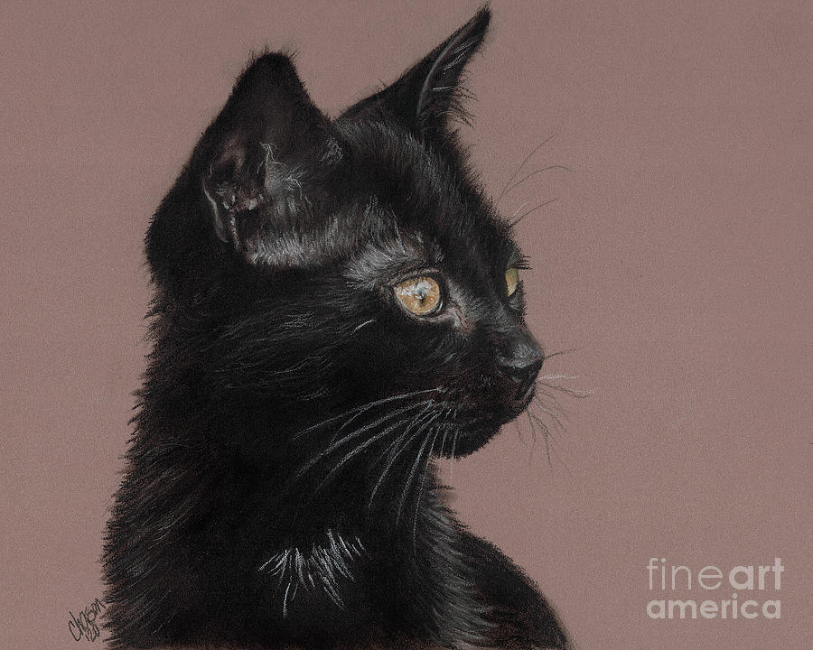 Here Kitty Pastel by Kimberly Chason