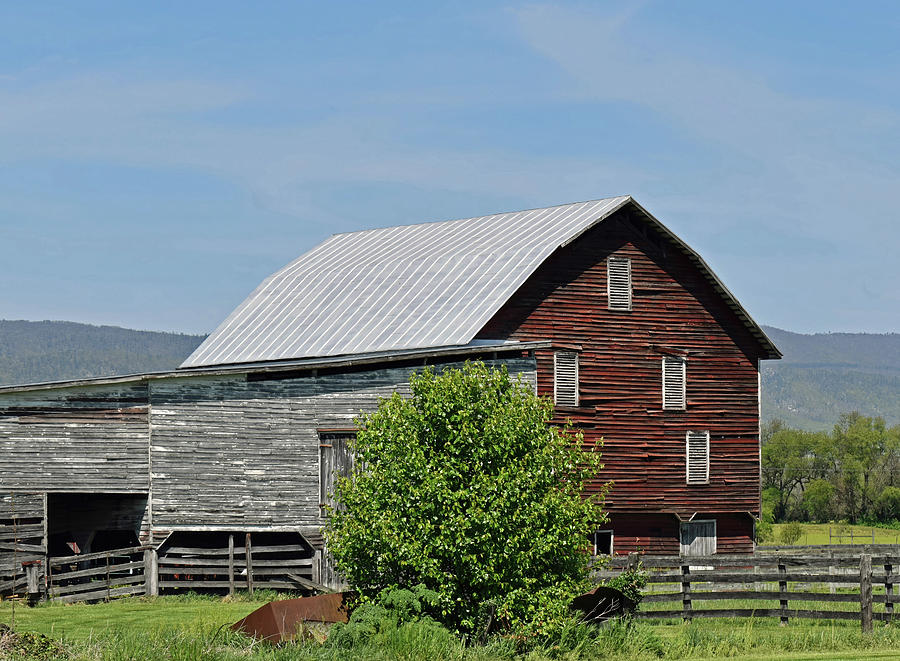 Here Sits This Barn Photograph by Roberta Byram