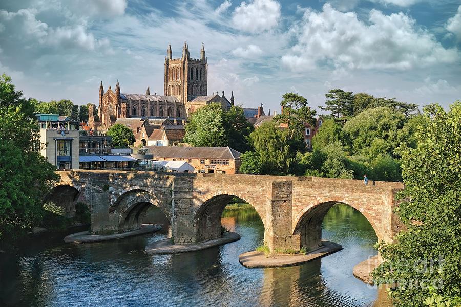 Hereford Cathedral Scenic Viewpoint Photograph by Philip Preston - Fine ...