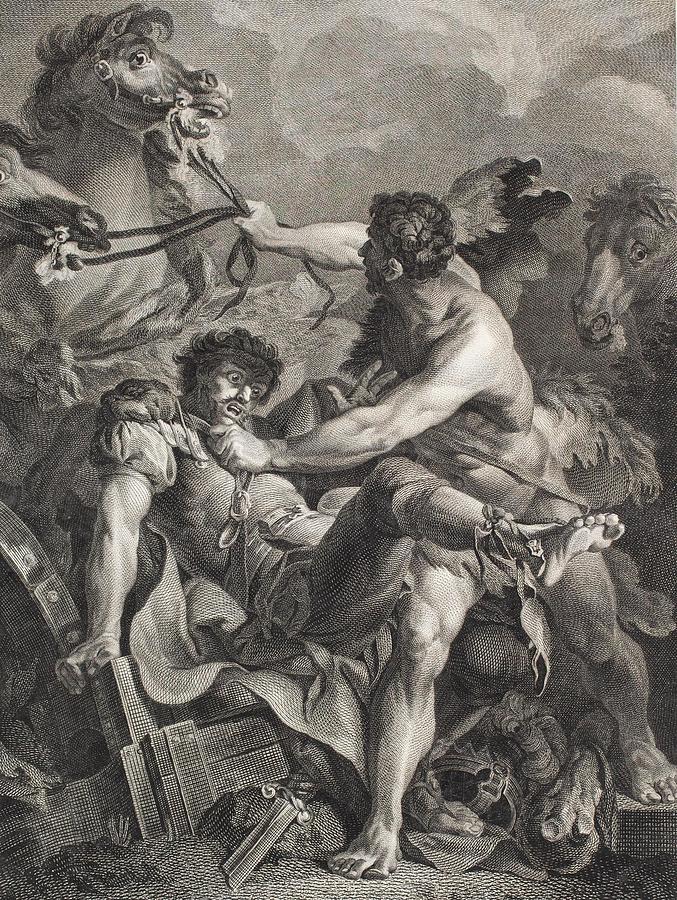 Cool Drawing - Herkules og Diomedes    by Georg Haas German