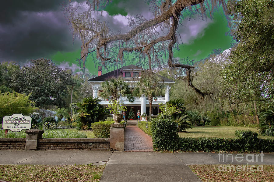 Herlong Mansion Micanopy Florida Photograph by Philip And Robbie Bracco