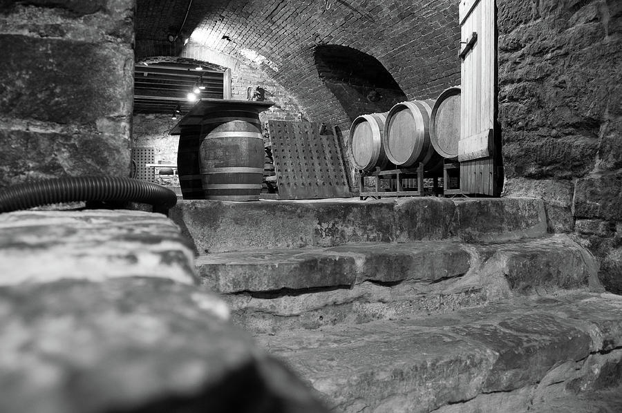 Hermannhof Wine Cellar Photograph by Steve Stuller
