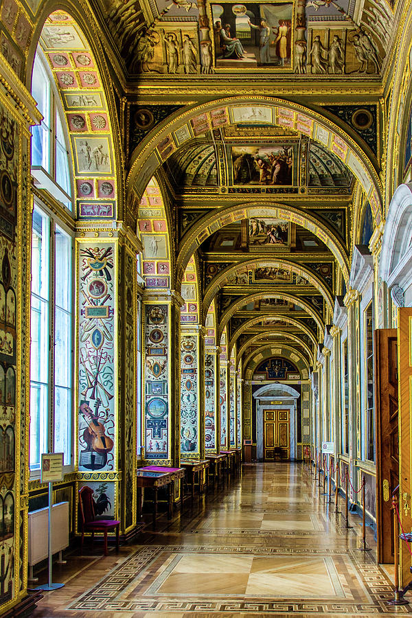 Hermitage Corridor Photograph by Craig A Walker