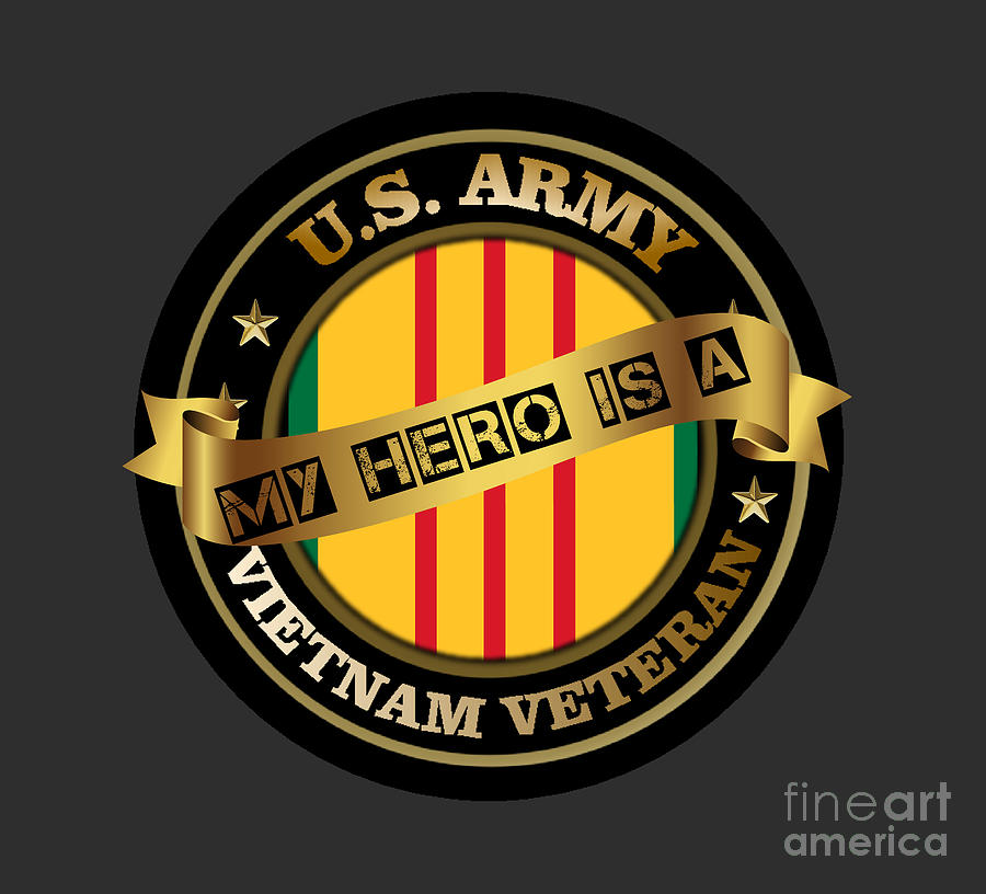 Hero Vietnam Veteran Digital Art by Bill Richards