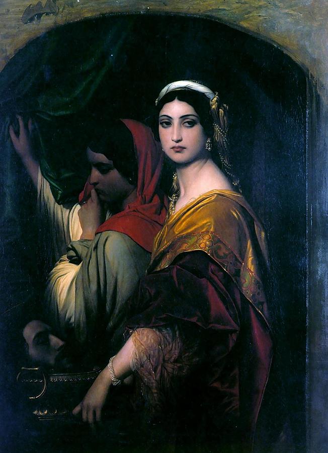 Herodias Painting by Paul Delaroche - Fine Art America