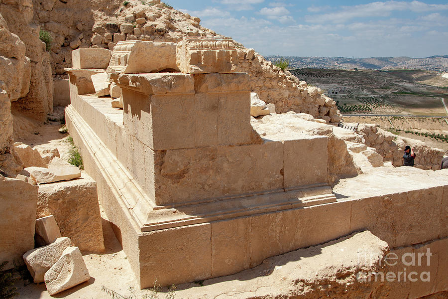 Herod's Tomb At Herodion K1 Photograph By Eyal Bartov