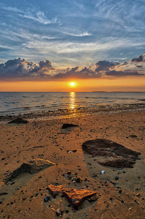 Herring Brook Beach at Cape Cod Bay Photograph by Juergen Roth