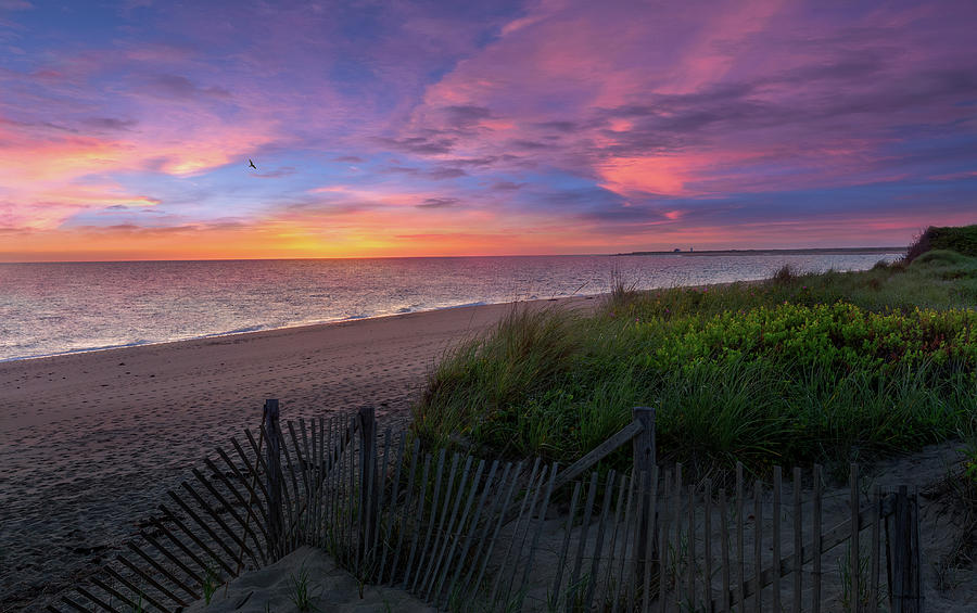 Beach Photograph - Herring Cove Beach Sunset by Bill Wakeley