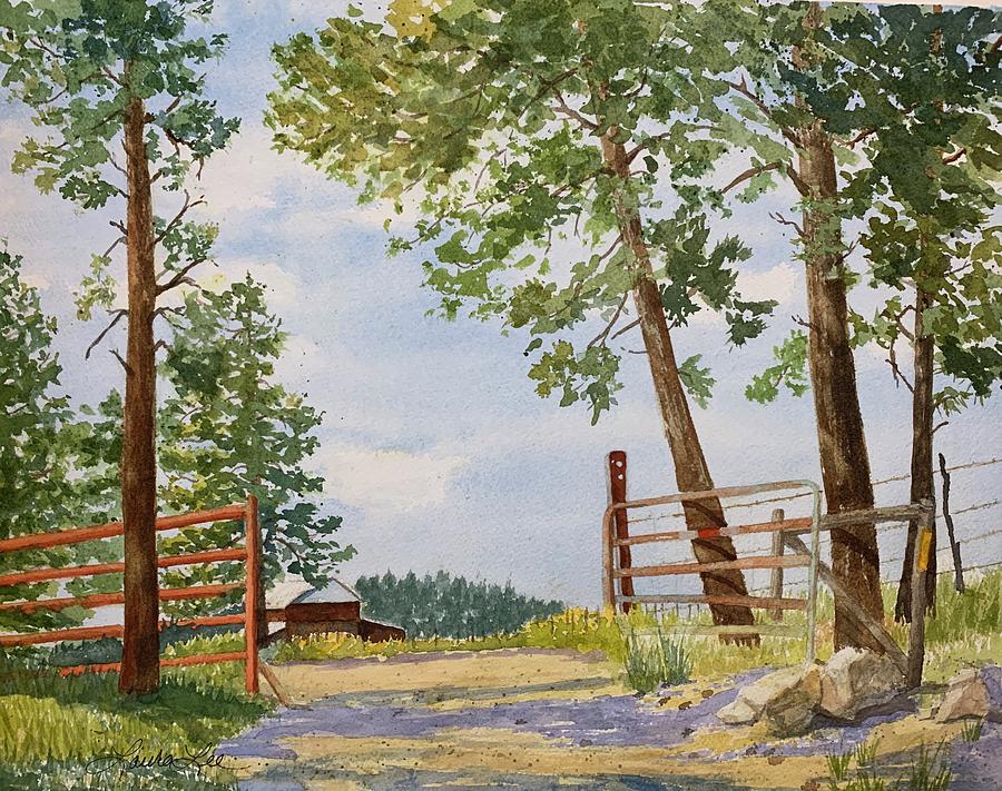 Colorado Painting - Hershey Ranch, Colorado by Laura Drumwright