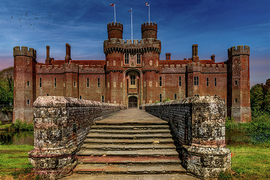 Herstmonceux Castle Photograph by Chris Lord