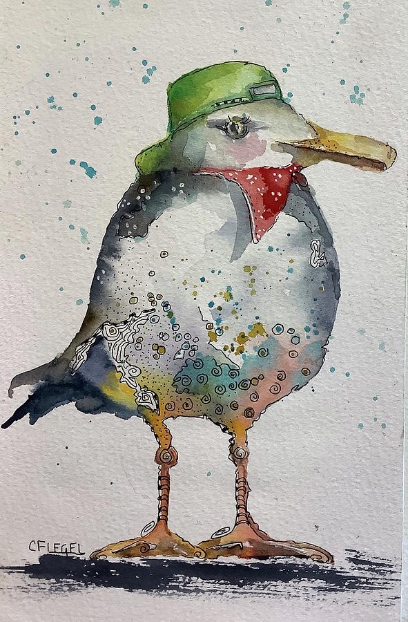Hey dude Painting by Carla Flegel Hey dude Painting by Carla Flegel