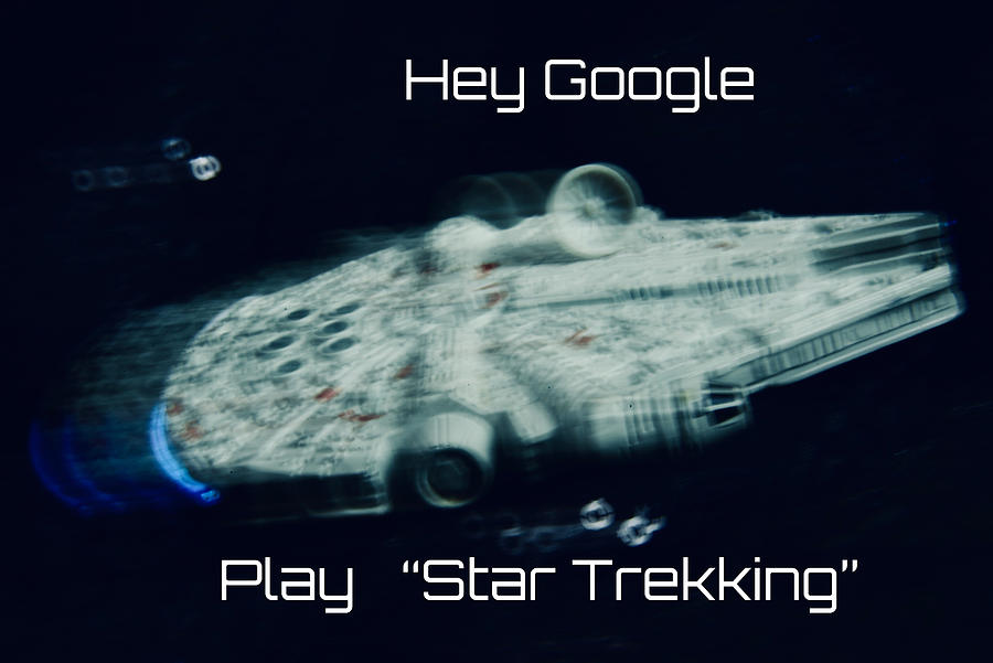 Hey Google Play Star Trekking Photograph