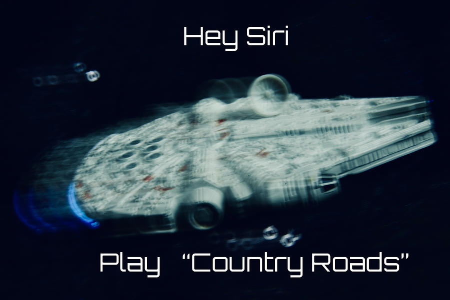 Hey Siri Play Country Roads Photograph