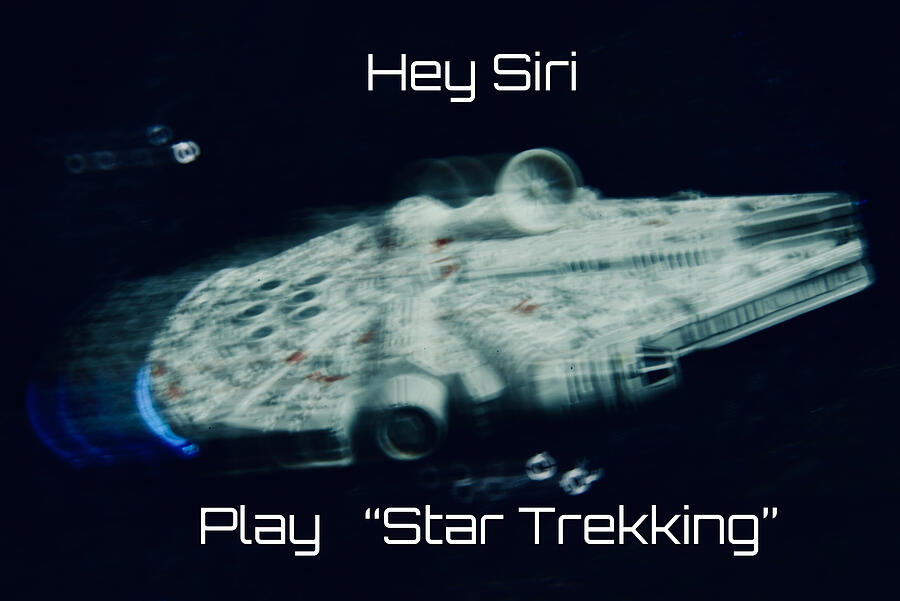 Hey Siri Play Star Trekking Photograph
