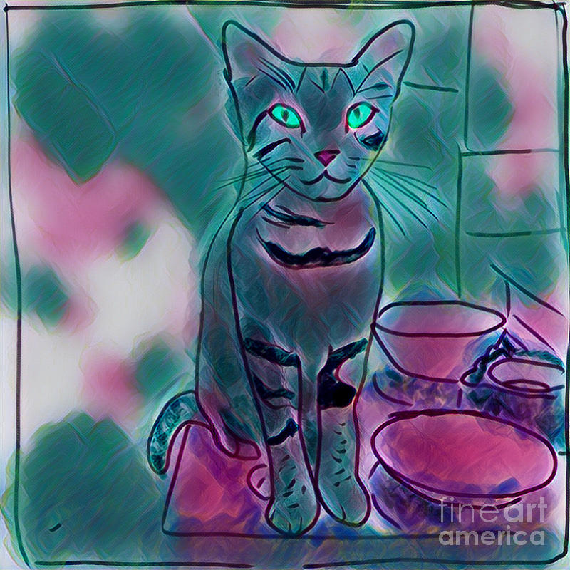 Hi everyone Digital Art by Jacinta Hunt Fine Art America