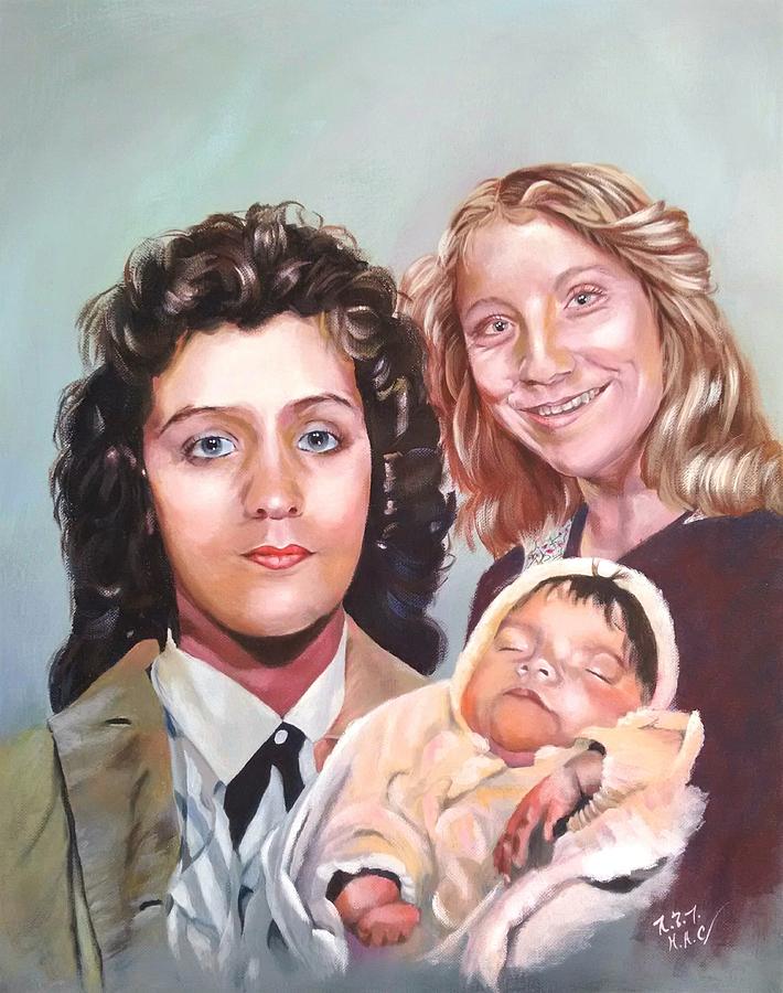 Hi Mom Painting by Helian Cornwell