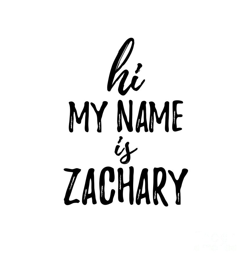 zachary name