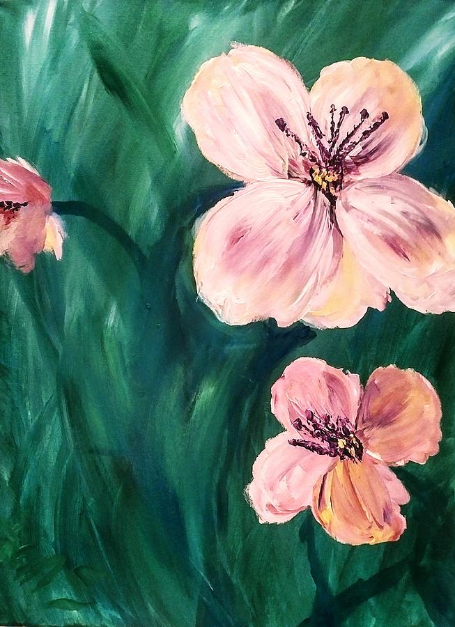 Hibiscus Beauty Painting by Lynne McQueen