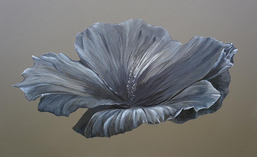 Hibiscus Painting by Elissa Ewald