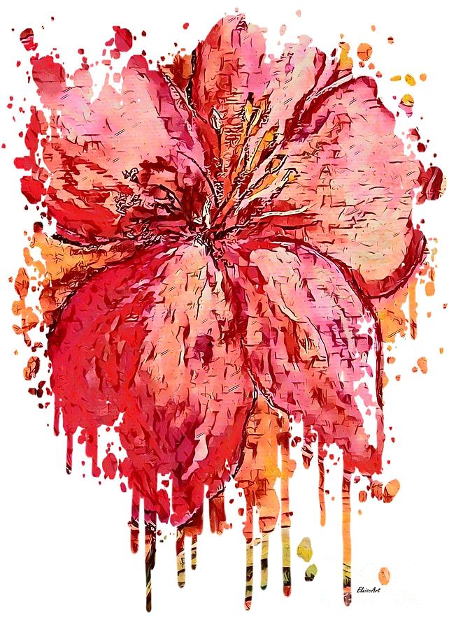 Hibiscus Painting