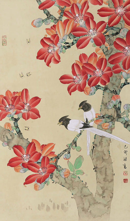 Hibiscus ribbon made in by Yu Ji Gao Hibiscus ribbon made in by Yu Ji Gao