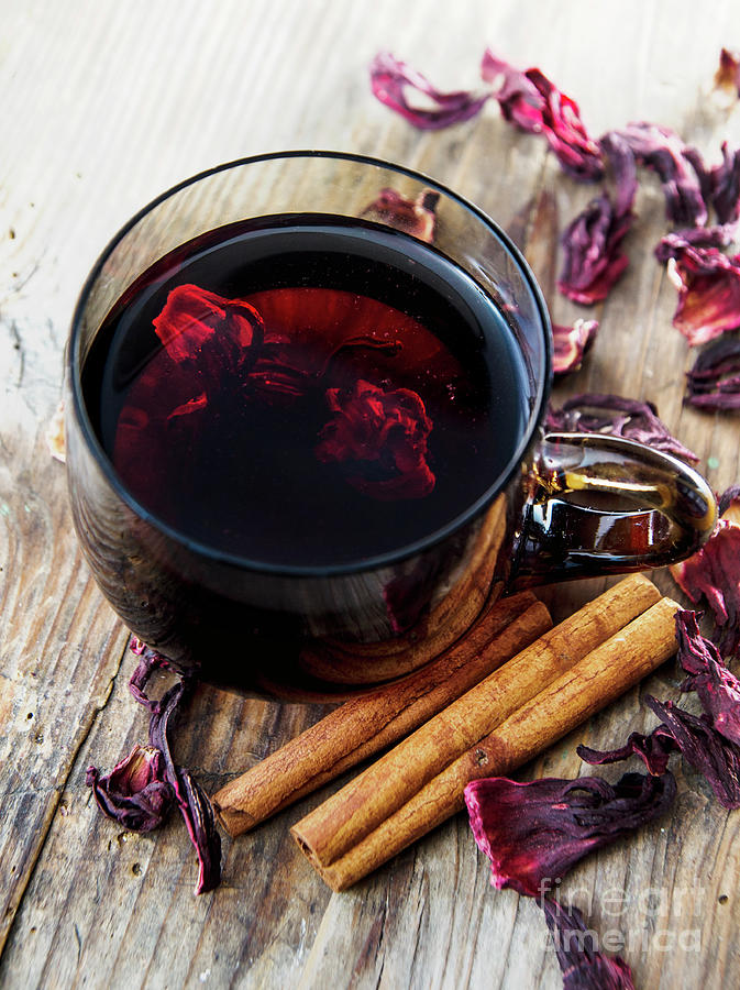 Hibiscus Tea And Cinnamon 2 Photograph