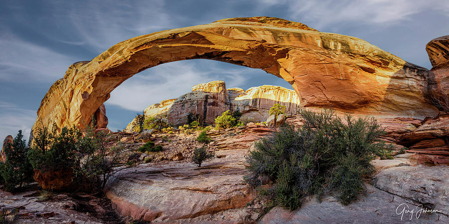 Hickman Bridge in Capitol Reef National Park Photograph by Gary Johnson