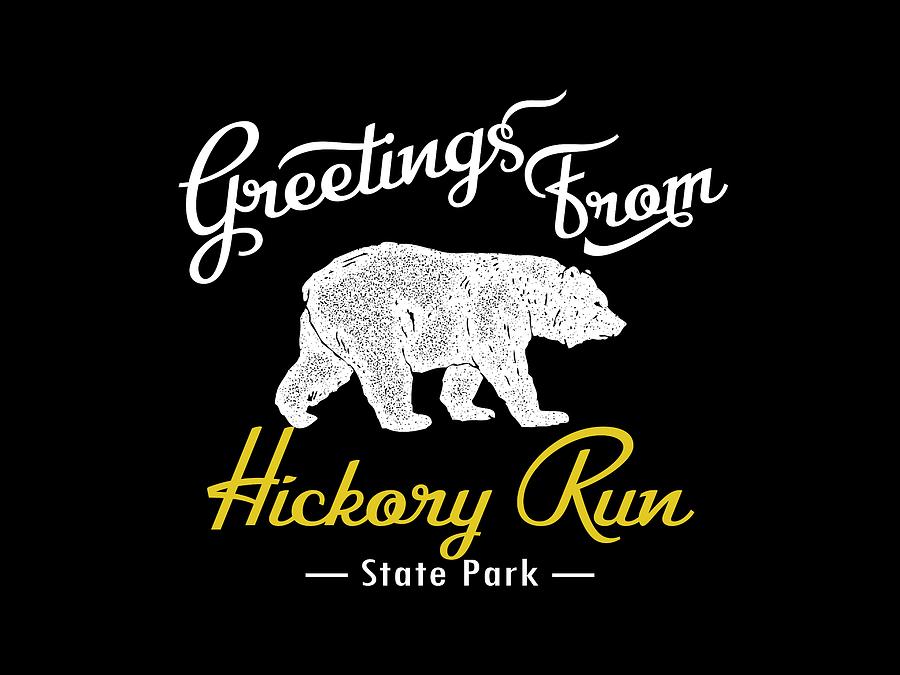 Hickory Run State Park Bear Digital Art by Flo Karp