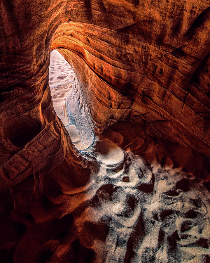 Hidden Cave Entrance Photograph by John Wilbur Hidden Cave Entrance Photograph by John Wilbur