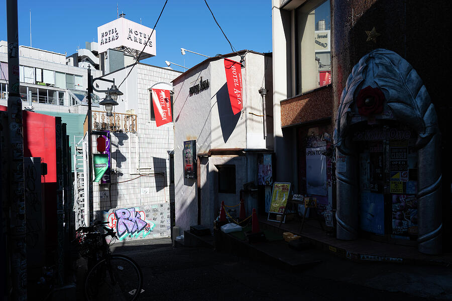 Hidden Corners - Daylight Shadows in Shibuya Photograph by Matthias Hauser