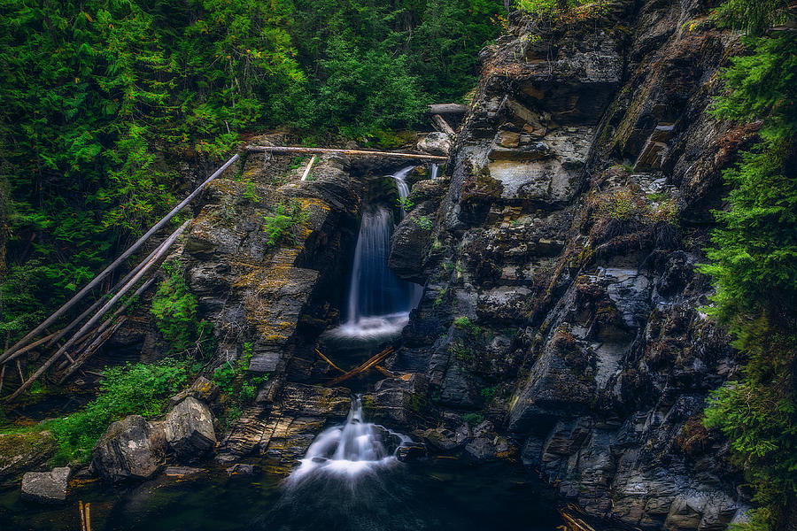 Hidden Falls Photograph by Andrew Zuber