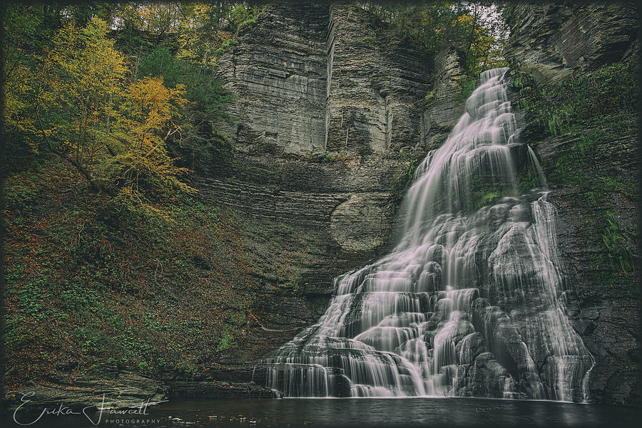 Hidden Falls Photograph by Erika Fawcett