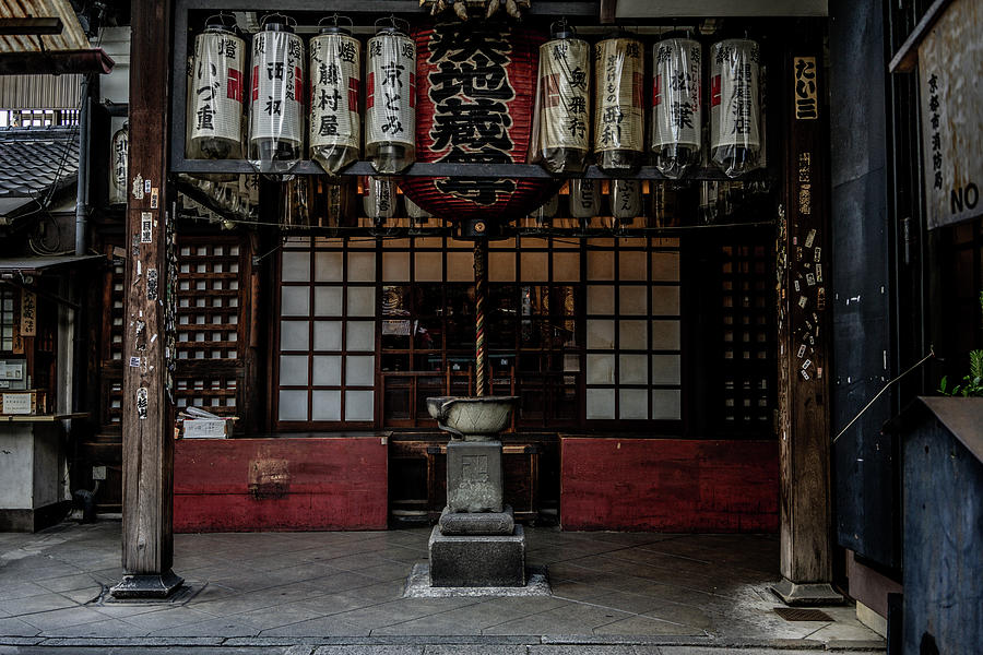 Hidden Japanese Temple Photograph by Pablo Saccinto