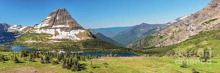 Hidden Lake Panorama Photograph by Tom Watkins PVminer pixs