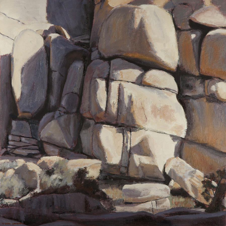 Landscape Painting - Hidden Valley Boulders by Todd Swart