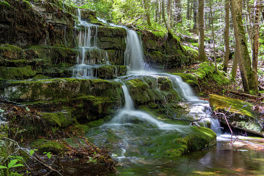 Hidden Waterfall Photograph by Jeff Severson