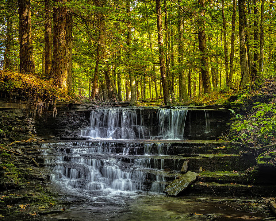 Hidden Waterfalls Photograph by Rod Best